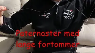 Fiskeskolen: Paternoster med lange fortommer